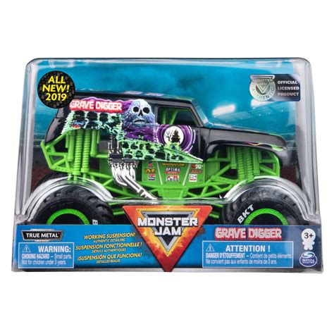 bones drave digger mini figure|Amazon.com: Grave Digger Monster Truck Toy.